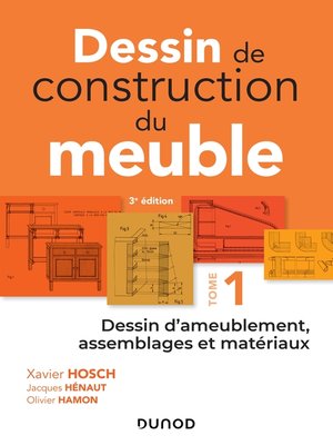 cover image of Dessin de construction du meuble--Tome 1
